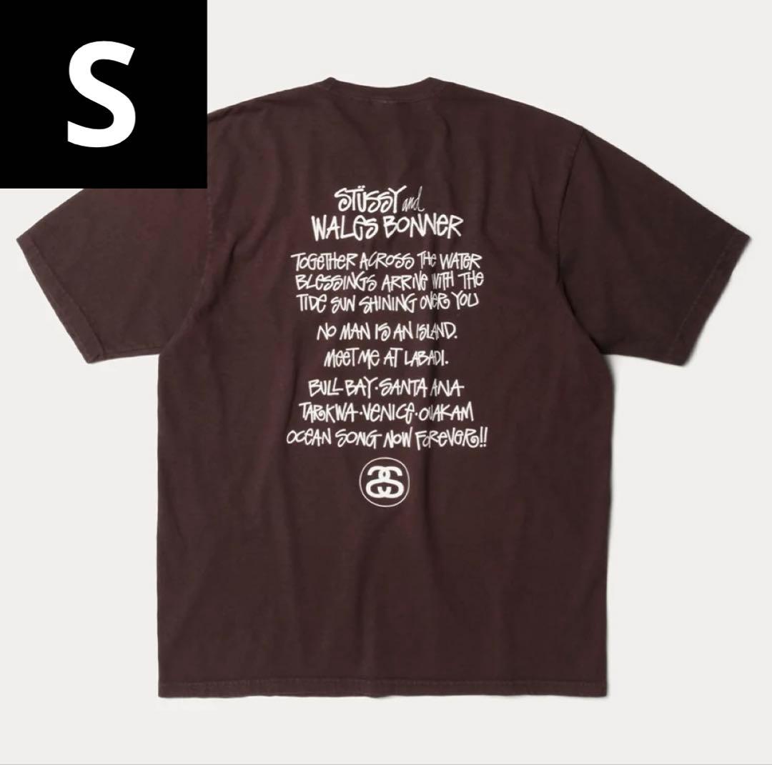S Stussy × Wales Bonner Ocean Song Tee
