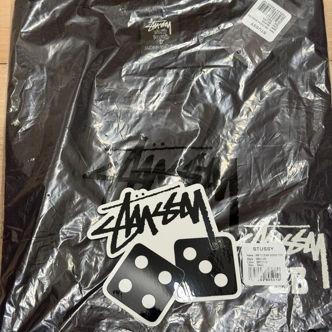 S Stussy × Wales Bonner Ocean Song Tee