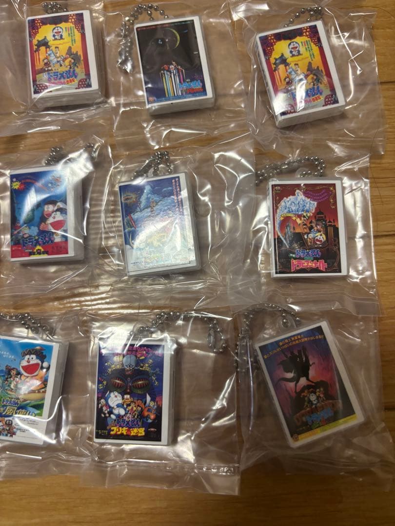 映画ドラえもん DVDミニチュアチャームコレクションvol.1 まとめ　15点