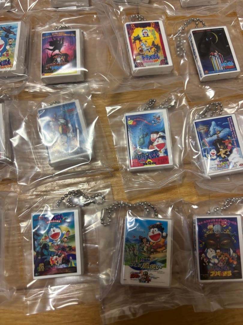 映画ドラえもん DVDミニチュアチャームコレクションvol.1 まとめ　15点