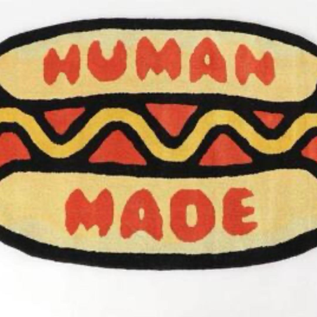 ヒューマンメイド　HOT DOG RUG LARGE ホットドッグ　ラグマット