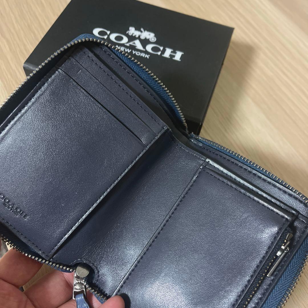 【美品】 コーチ レキシー 二つ折り財布