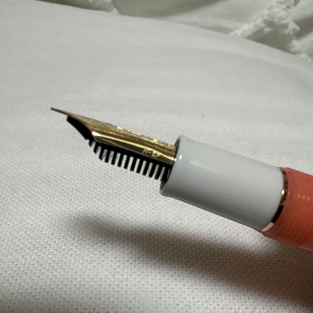 【うさぎや限定万年筆】珊瑚 字幅EF