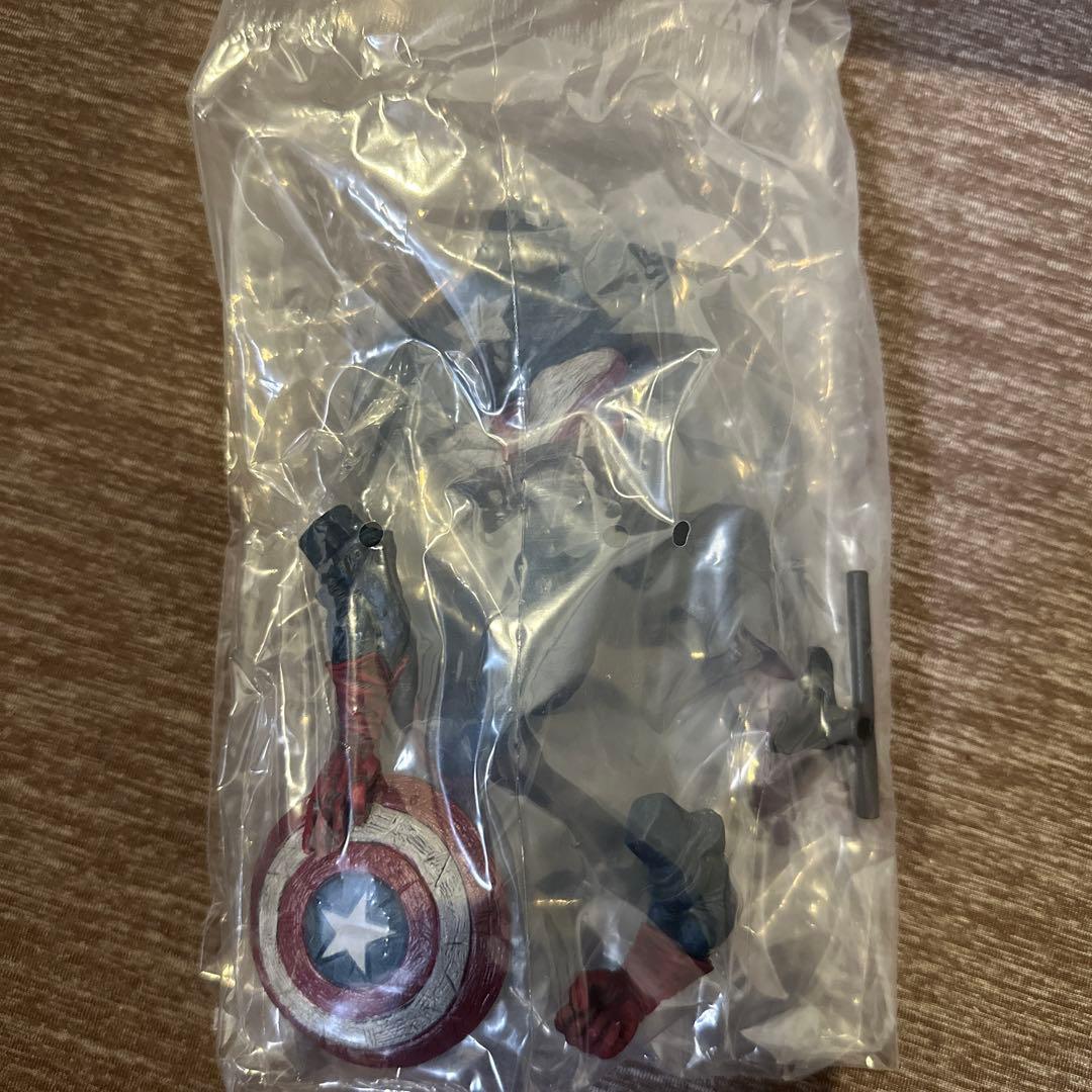 マーベル　超人技画　フィギュア　キャプテンアメリカ　スパイダーマン　プライズ