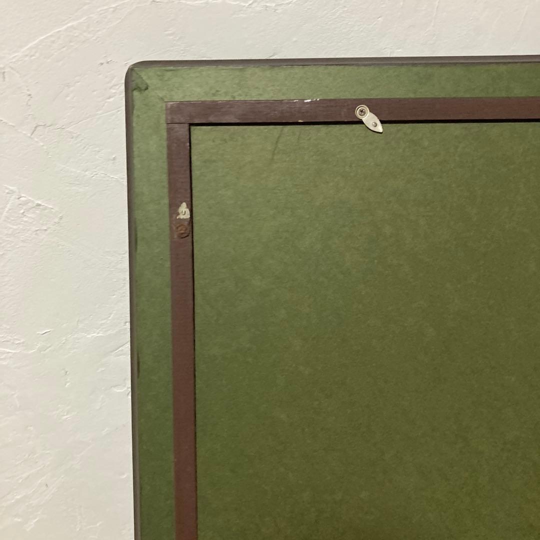 装飾的な木製額縁 ガラスあり