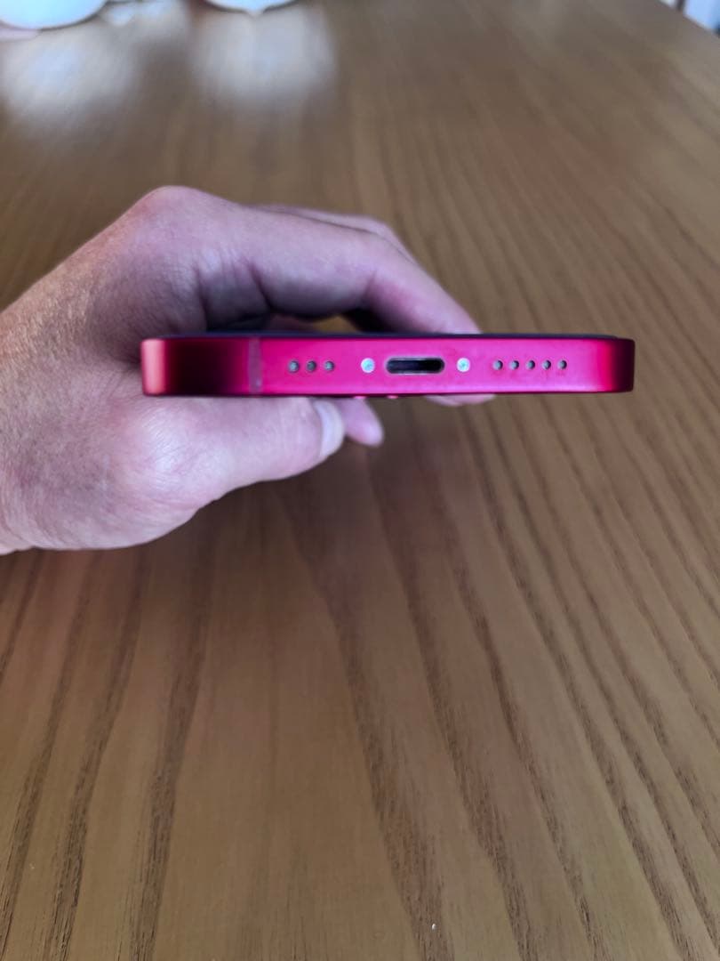 N*n様 Apple iPhone 13 128GBレッド　SIMフリー　ケーブ