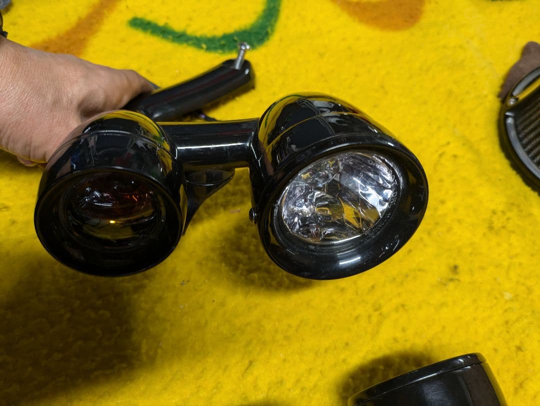 今日だけ値下げ　ハーレーツーリングモデル用　ウインカー＆フォグランプ