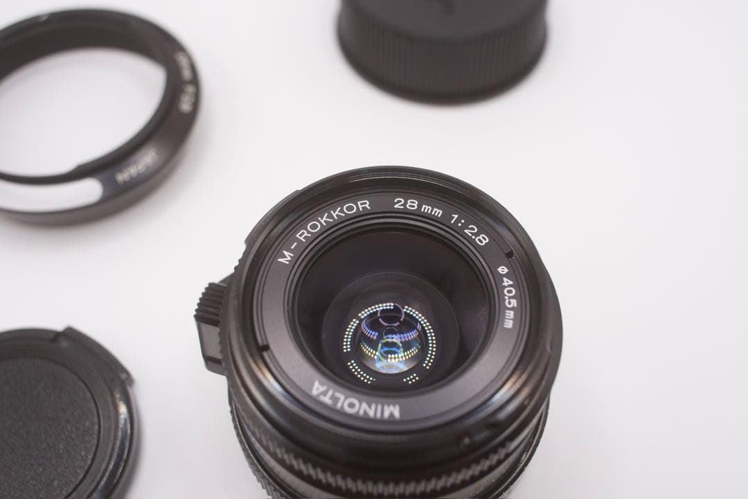 MINOLTA M-Rokkor 28mm f/2.8 レンズ【作成例有り】