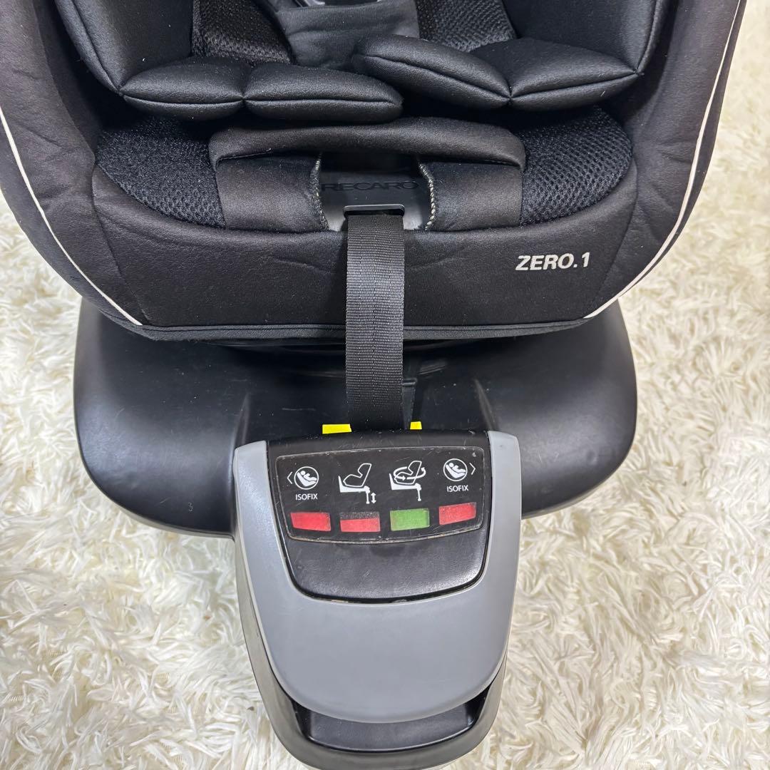 美品　RECARO　レカロ　ZERO１　ISOFIX チャイルドシート　ブラック