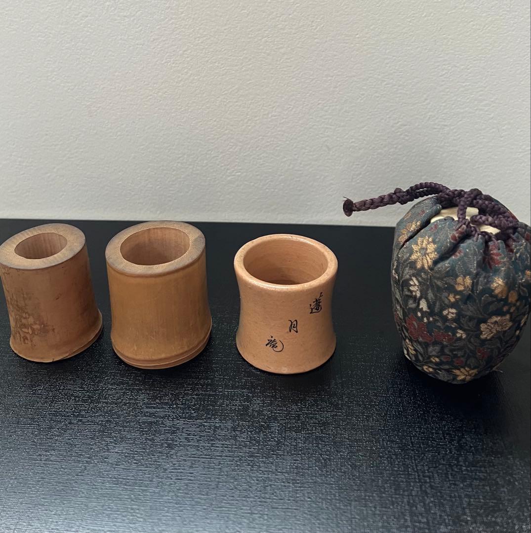 お茶道具、蓋置、茶入