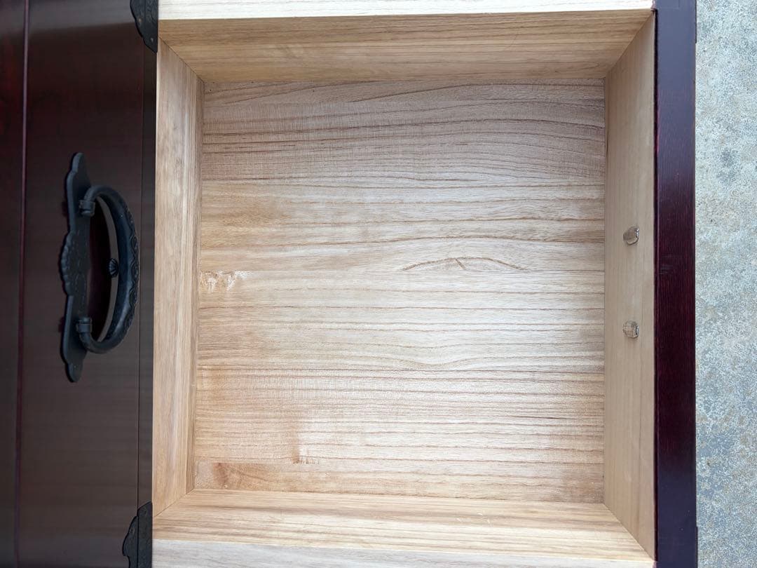 田中家具 アンティーク 民芸家具 和風リビングボード 飾り棚 二本松工芸館