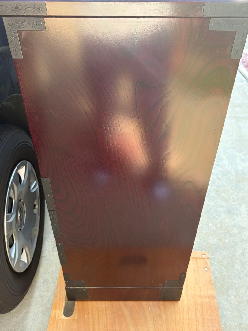 田中家具 アンティーク 民芸家具 和風リビングボード 飾り棚 二本松工芸館