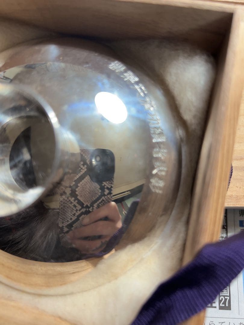 即決価格用出品★純銀　刻印アリ　銀杯