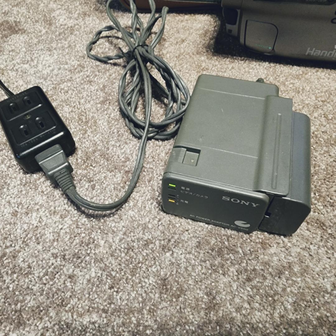 ★動作確認済★ SONY Hi8 高画質 ビデオカメラ 説明書 付き