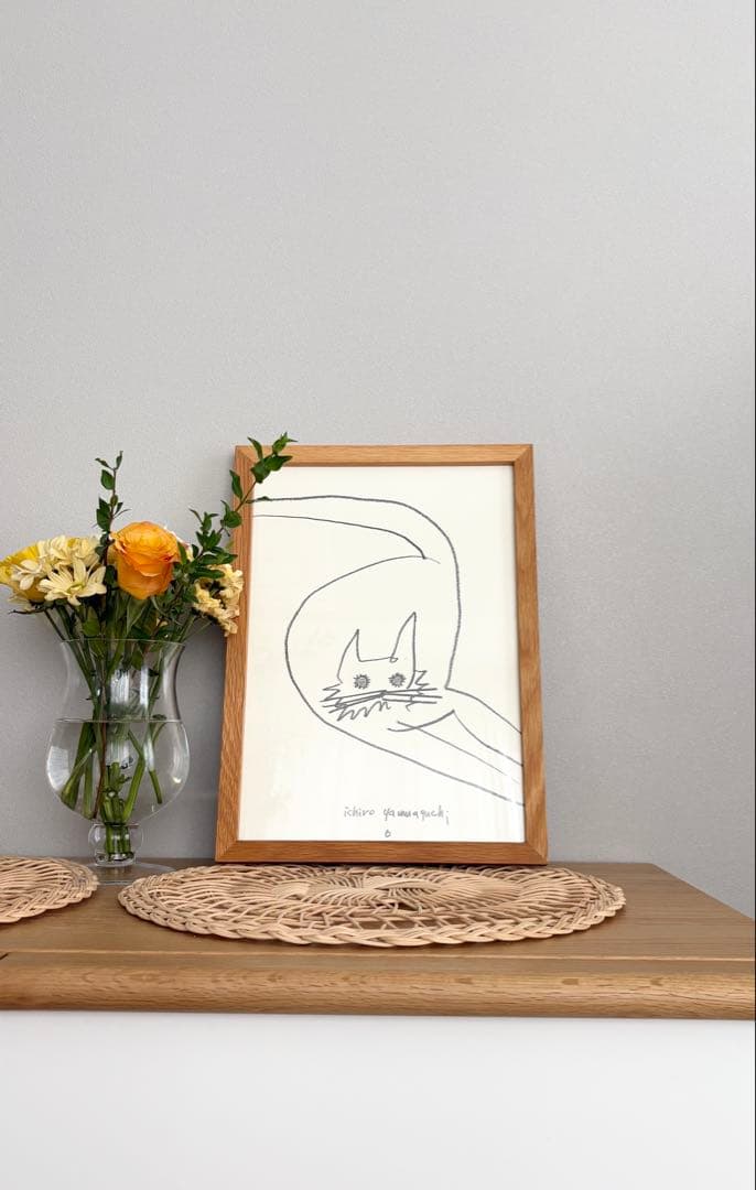 ♡Happy Holiday sale♡ねこ♡ 山口一郎　原画　絵