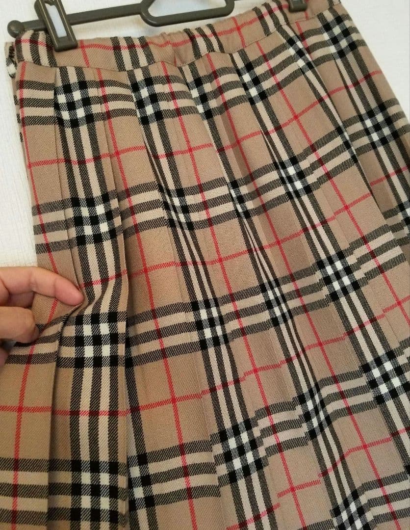 バーバリープリーツスカート美品良品キッズ◯大人◯150 160S 2度使用品◯