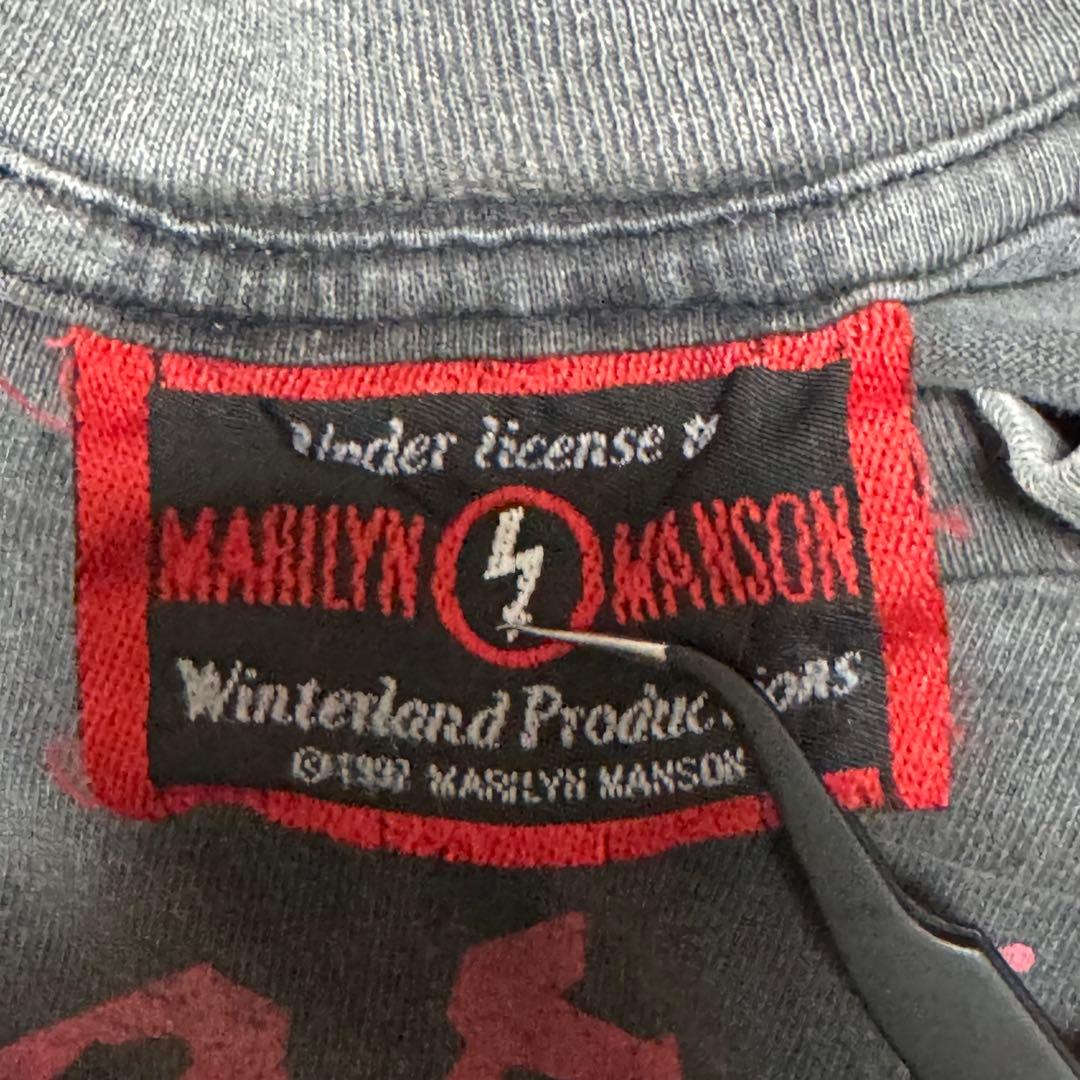 希少 90s MarilynManson マリリンマンソン ヴィンテージTシャツ