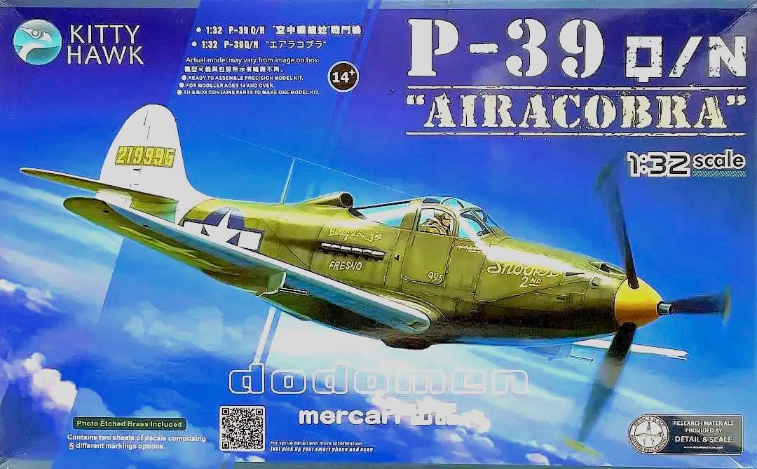 1/32 Kitty Hawk キティーホークP-39 Q/N エアラコブラ