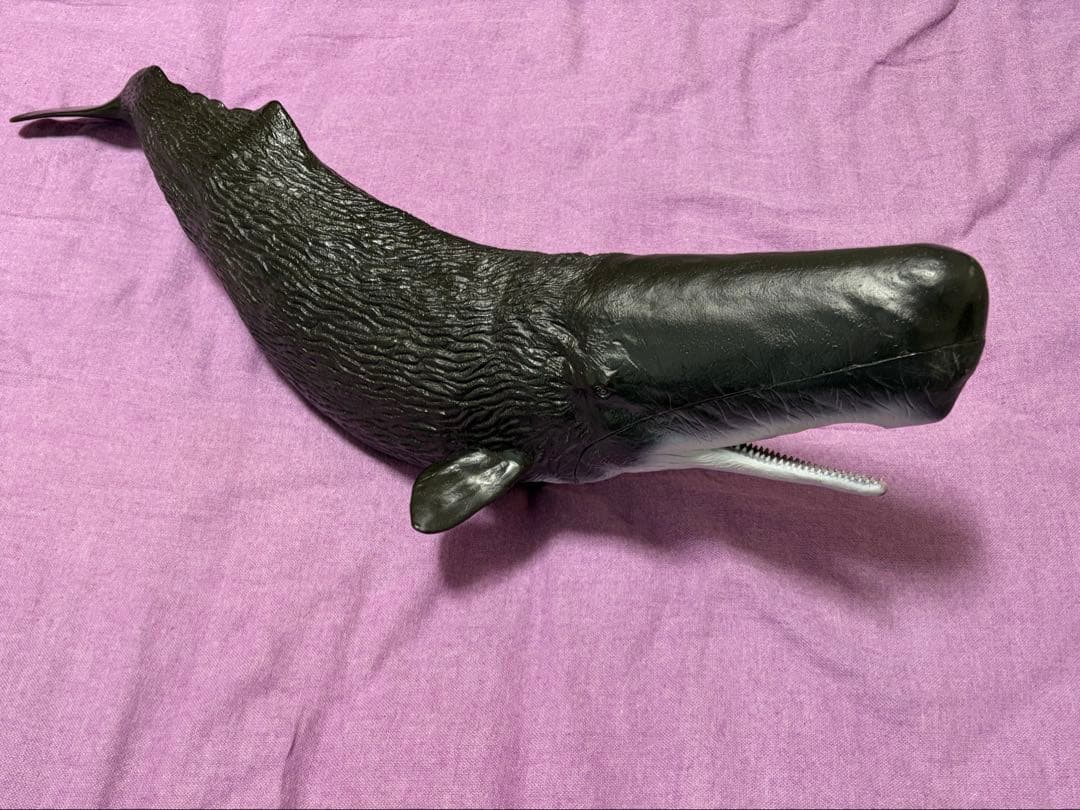 希少⭐︎海洋堂　マッコウクジラ フィギュア 黒 約65cm 原型制作:松村しのぶ