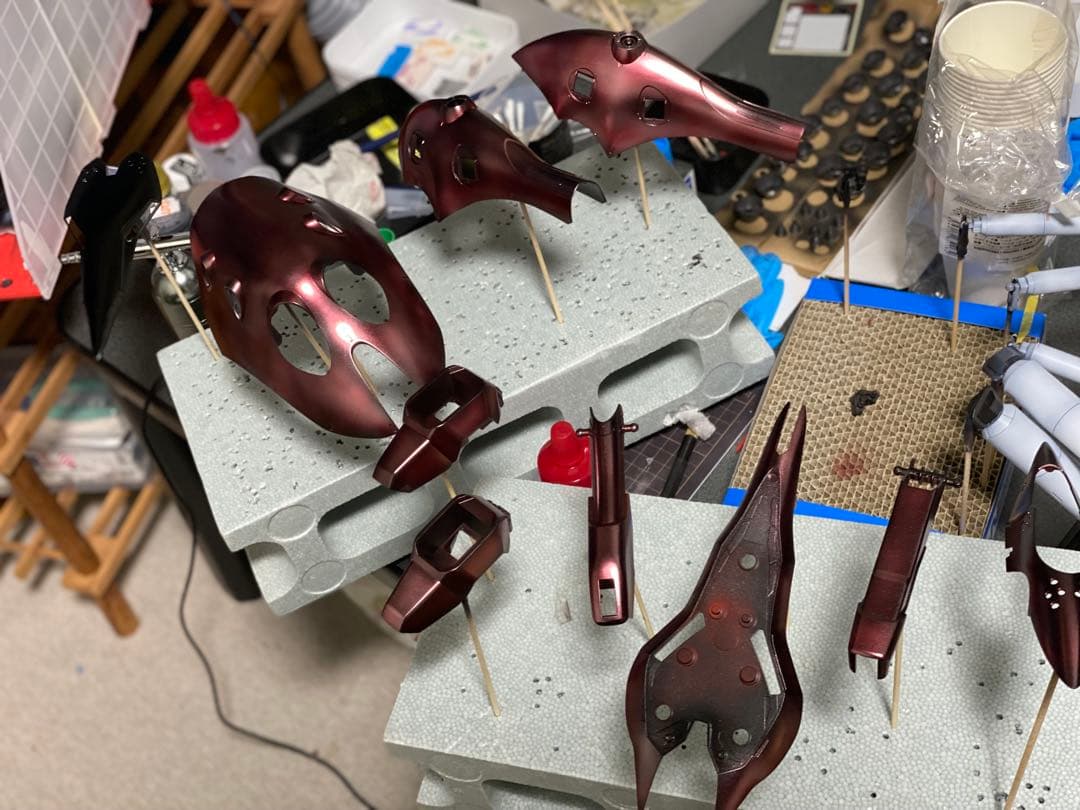 HGナイチンゲール　キャンディ塗装