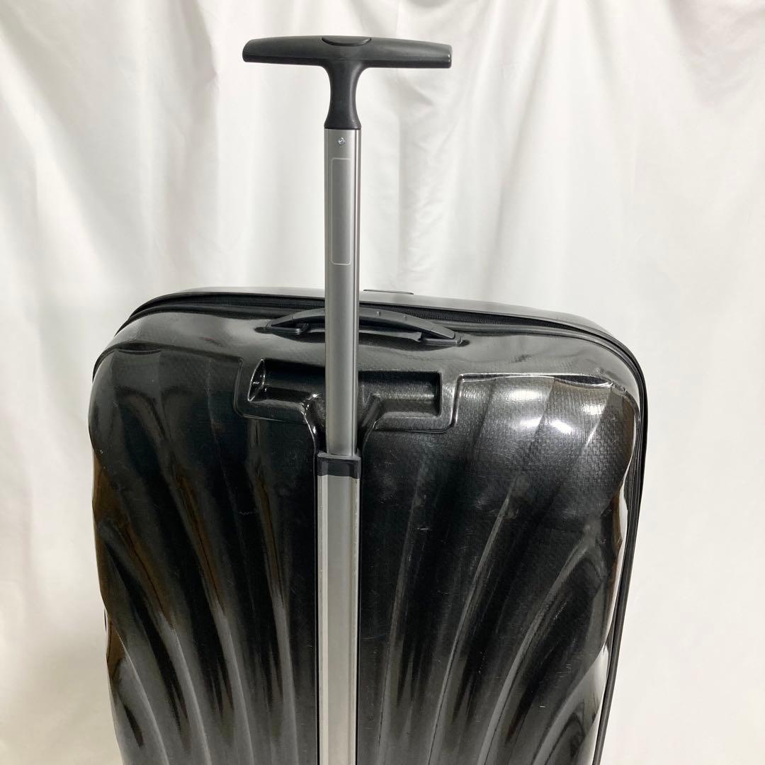 サムソナイト コスモライト 123L キャリーケース 超軽量 4輪 大容量 黒