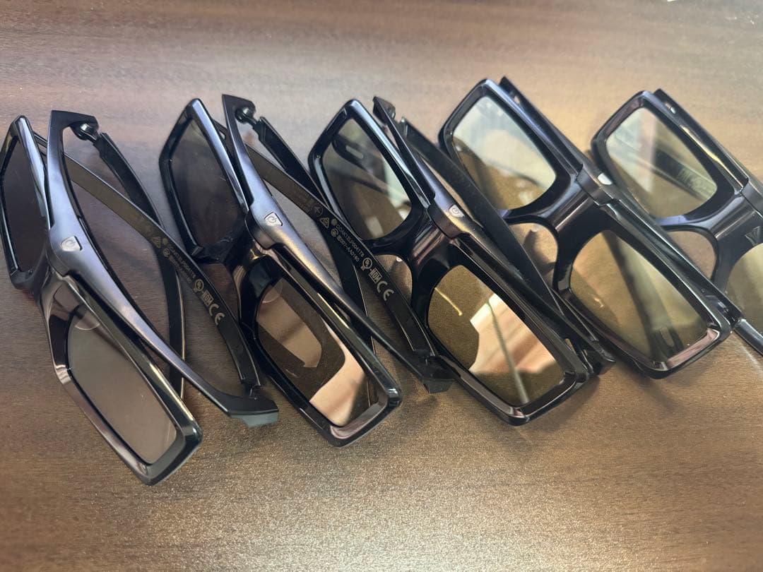 5個セット SONY ソニー アクティブ3Dメガネ TDG−BT500A