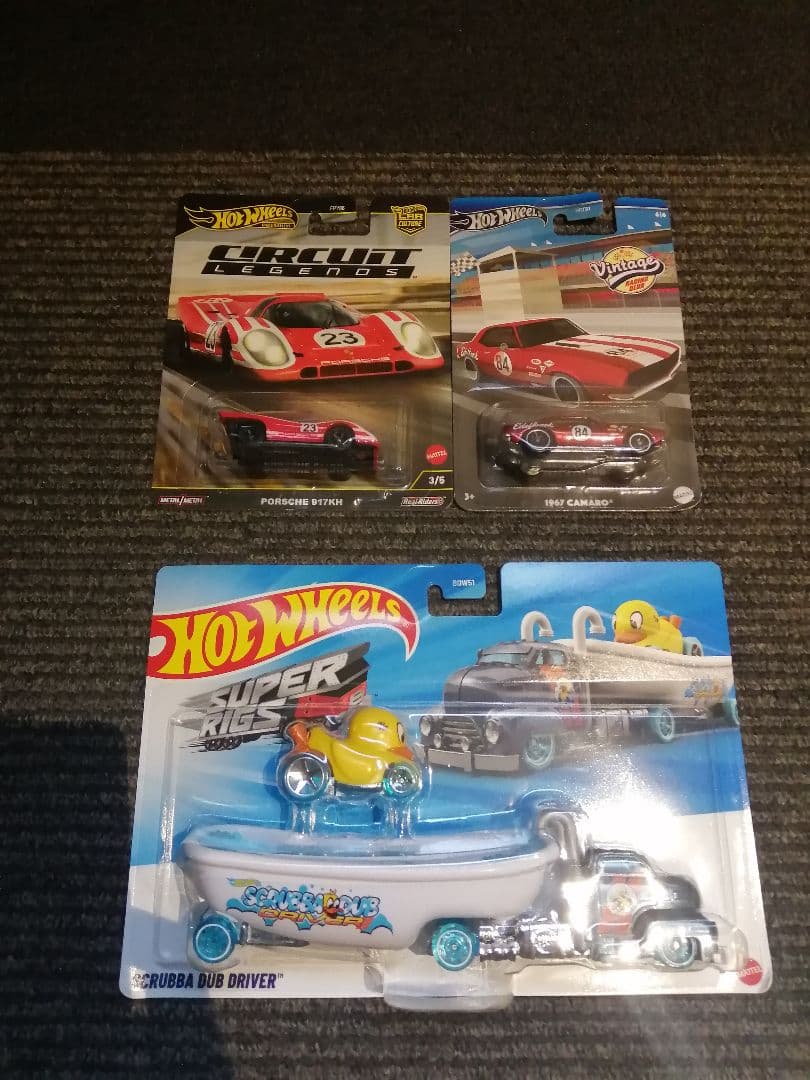 ホットウィールくじ　A賞 1967カマロ　ポルシェ917KH　B賞
