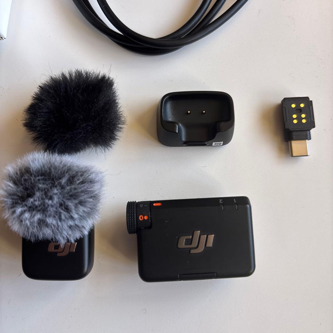美品 DJI Mic Mini 1TX+1RXワイヤレスマイクセット
