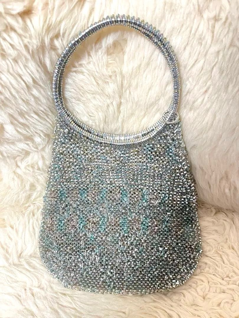 Ｒ✨美品✨アンテプリマ ワイヤーバッグ シャンパンゴールド しずく型 ドロップ型