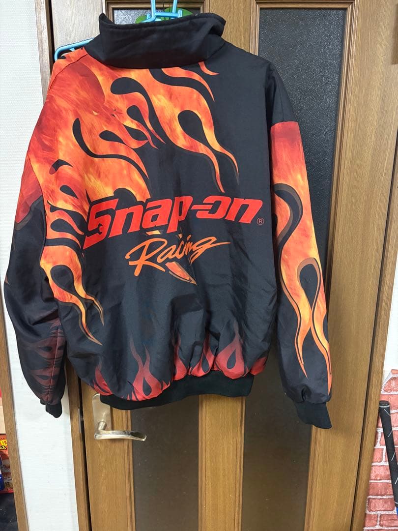 Snap-on Racing ジャケット 炎デザイン