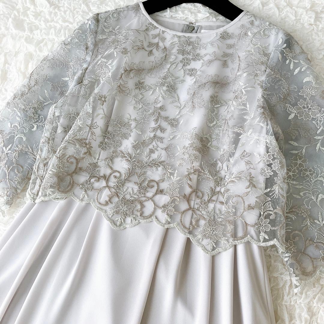 フォルムフォルマ　22SS 新品　チュールラメ刺繍　マザードレス　9号