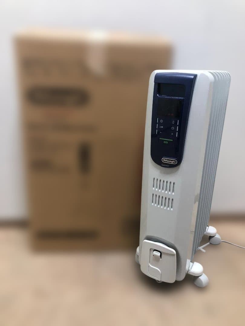 【美品】デロンギ　オイルヒーター　KHD410812-MB　48334-1-①-