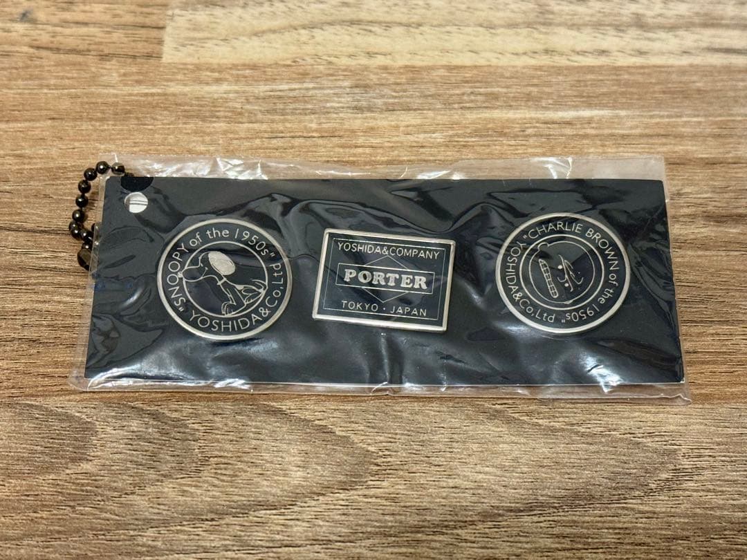 スヌーピー ピンバッジ PORTER