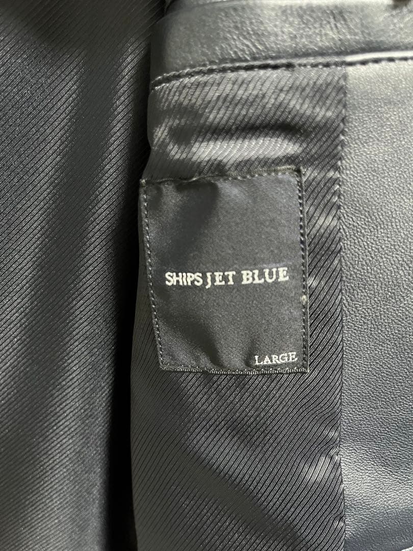 ships シングルレザージャケット