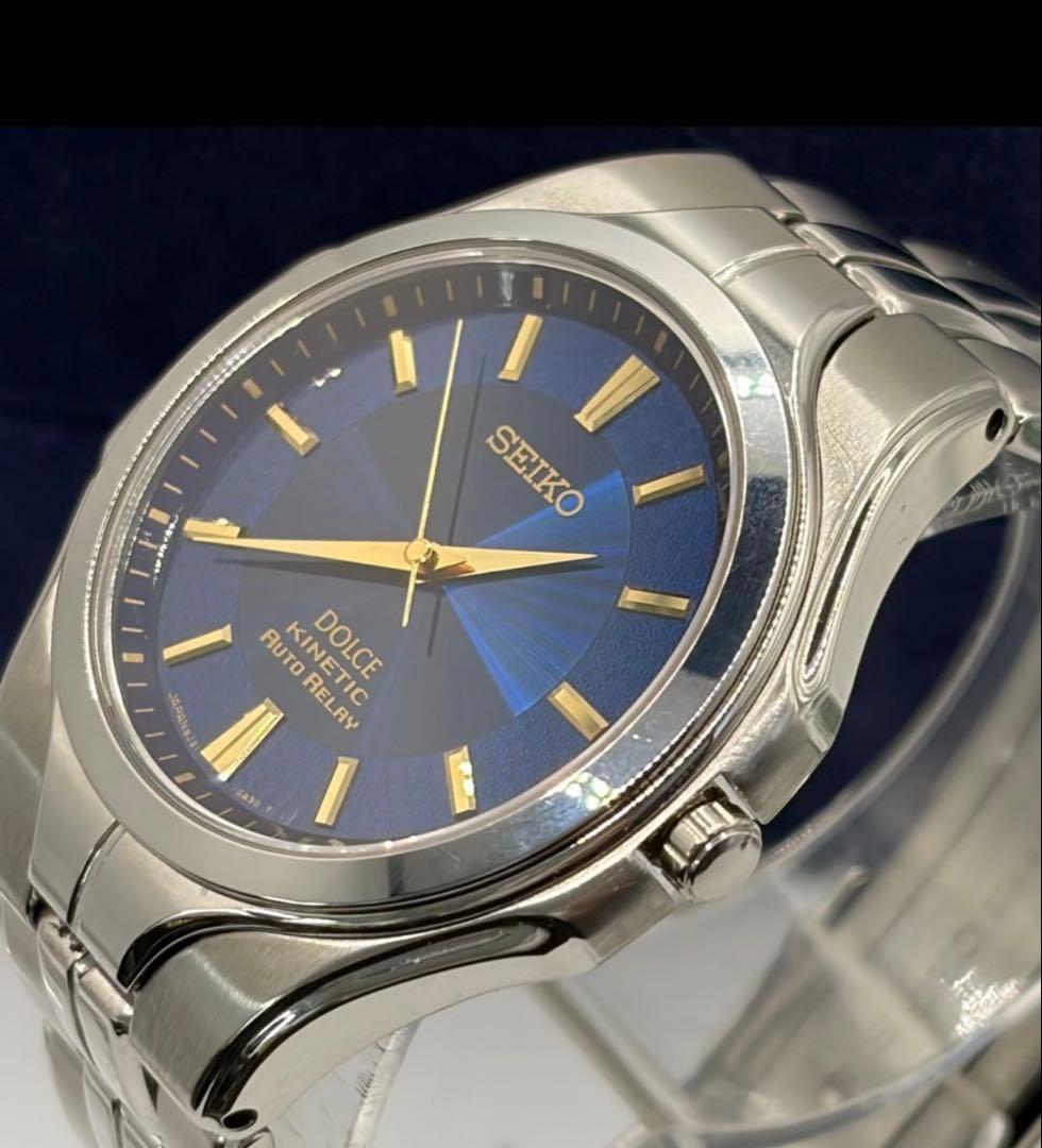 美品SEIKO☆DOLCE キネティック オートリレー箱・コマ付 稼働品 美品