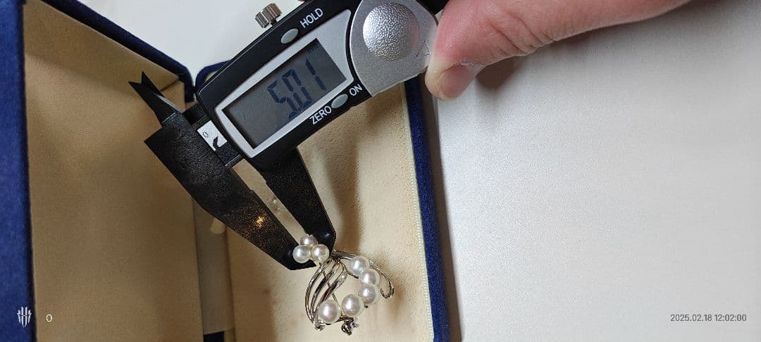 r*l様 ミキモト　シルバーブローチ