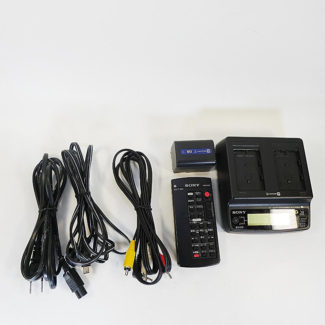 動作品 ソニーDCR-TRV50 MiniDV ビデオカメラ DVDダビングに