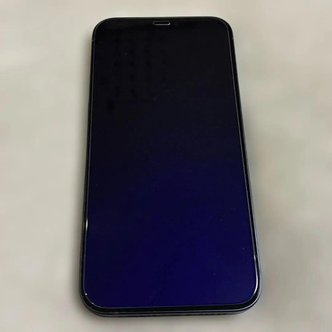 美品☆iPhone12 256GB ブラック iFaceケース フィルムつき