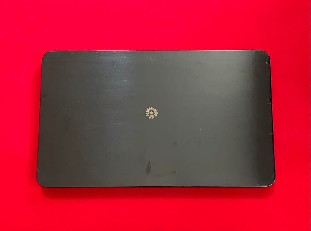 中国美術 龍吐珠紋樣 漆器 木製 漆塗り お盆 角盆 茶托盤4枚セット