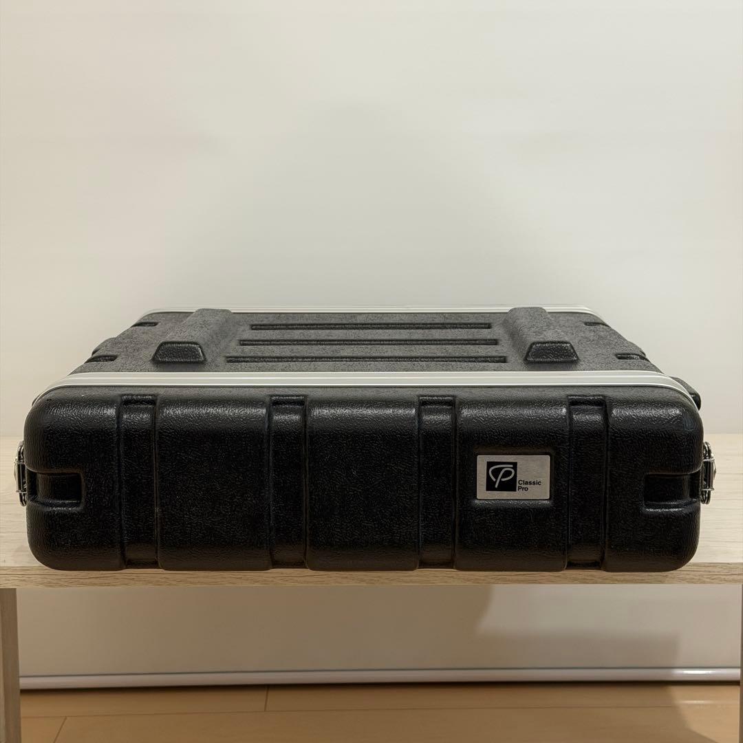 CLASSIC PRO CPA02 2Uラックケース + 1Uハーフラックトレイ