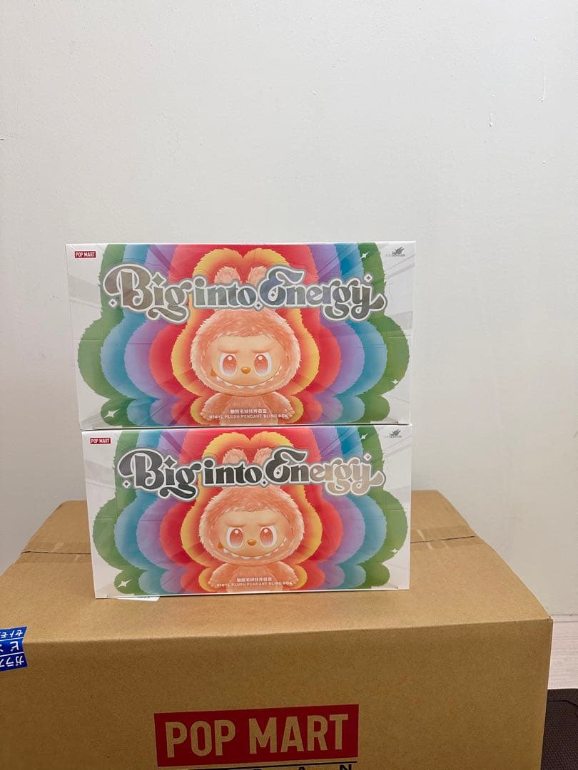 正規品 POPMART LABUBU Big into Energy 2 BOX