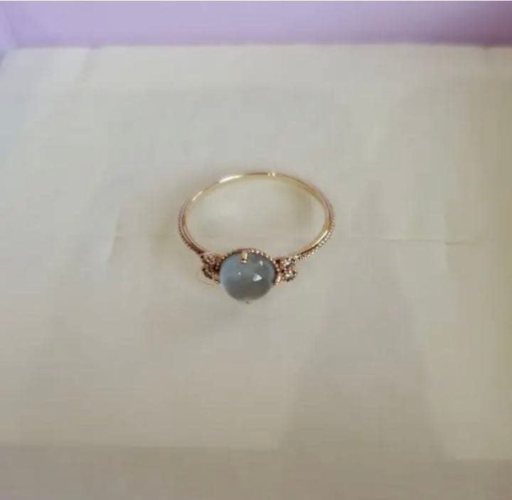 TOCCA JEUEL数量限定bloomingbudアクアマリンリング