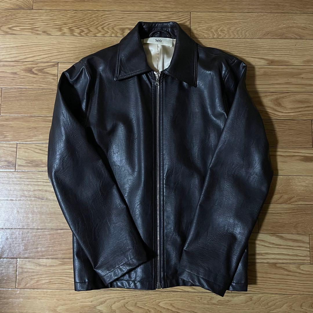 sefr レザージャケット leather jacket セファ