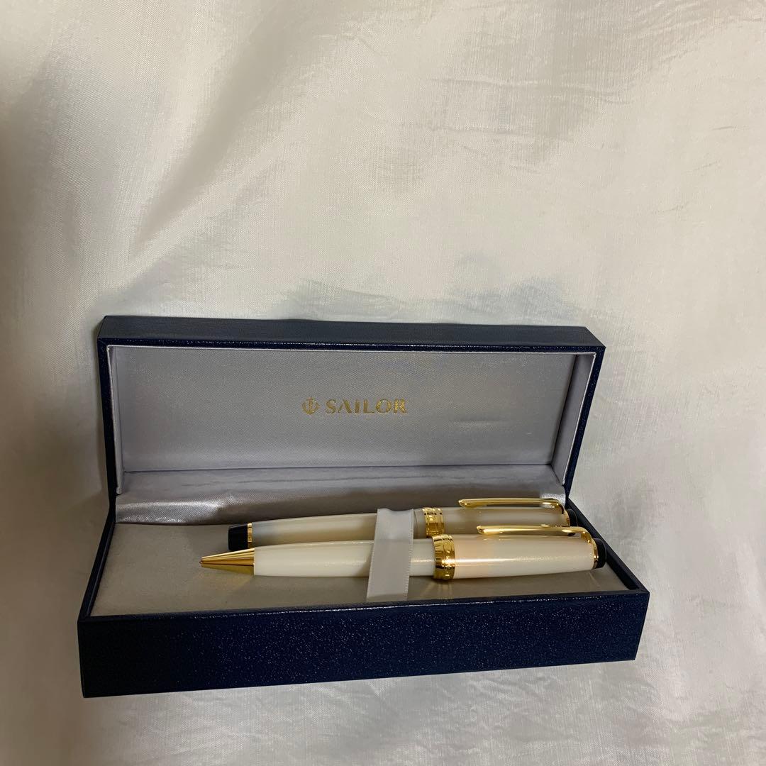 新品　入学祝い　セーラー　14k 万年筆　ボールペン　プロフィット　セット