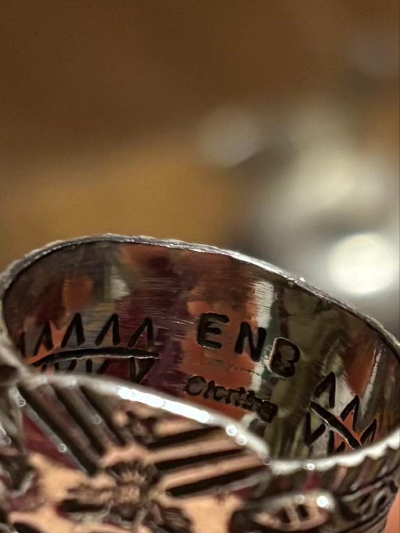 【約22号】シルバー リング ナバホ インディアンジュエリー サンダーバード