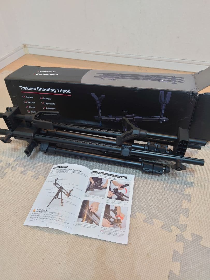 シューティングレスト サバイバルゲーム 三脚 スナイパー ライフル 台