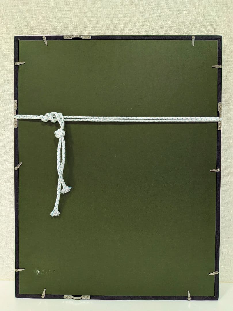 【村上かつみ】リスボンの夜　切り絵　額付き