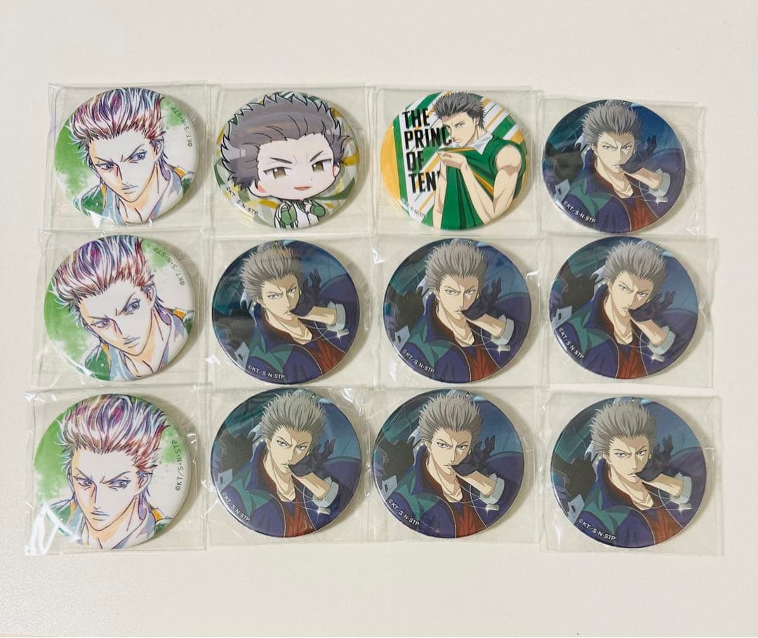 テニスの王子様　亜久津仁　缶バッジ