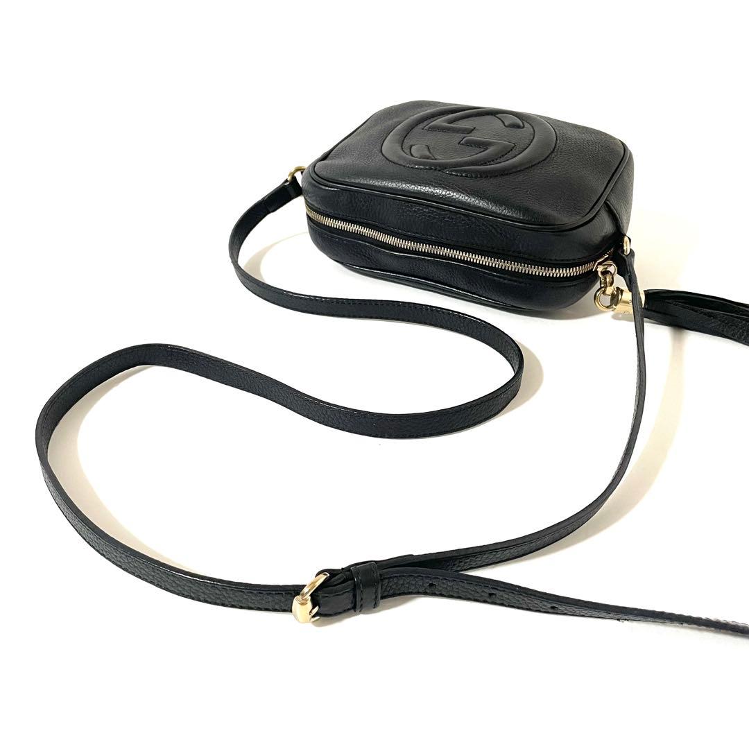 【外観美品】GUCCI グッチ ソーホー ショルダーバッグ ディスコバッグ