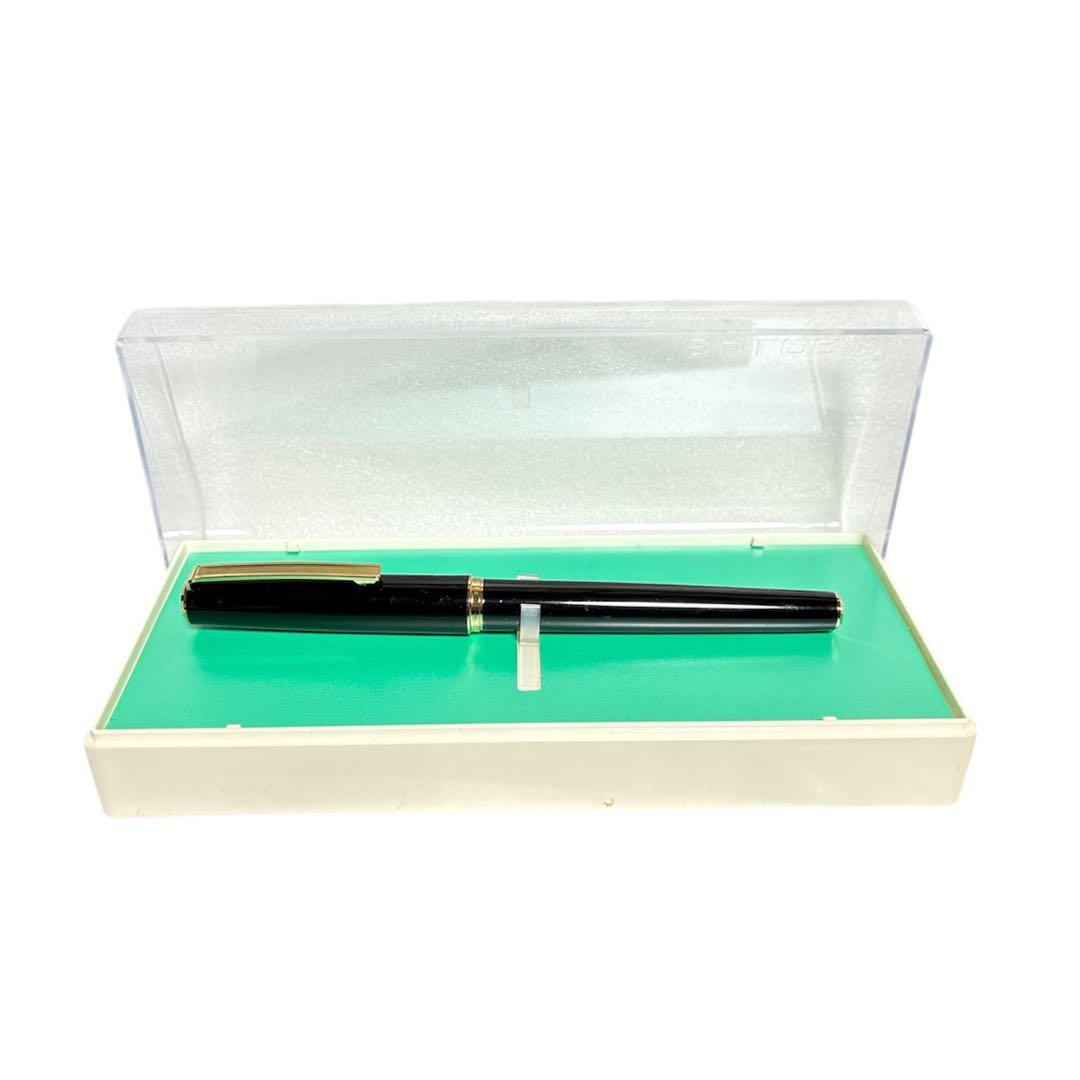 未使用 セーラー 万年筆 黒 インクカートリッジ付き TIGP 筆記用具 ペン